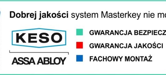System klucza Master Key i jego cena