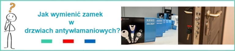 Jak wymienić zamek w drzwiach antywłamaniowych